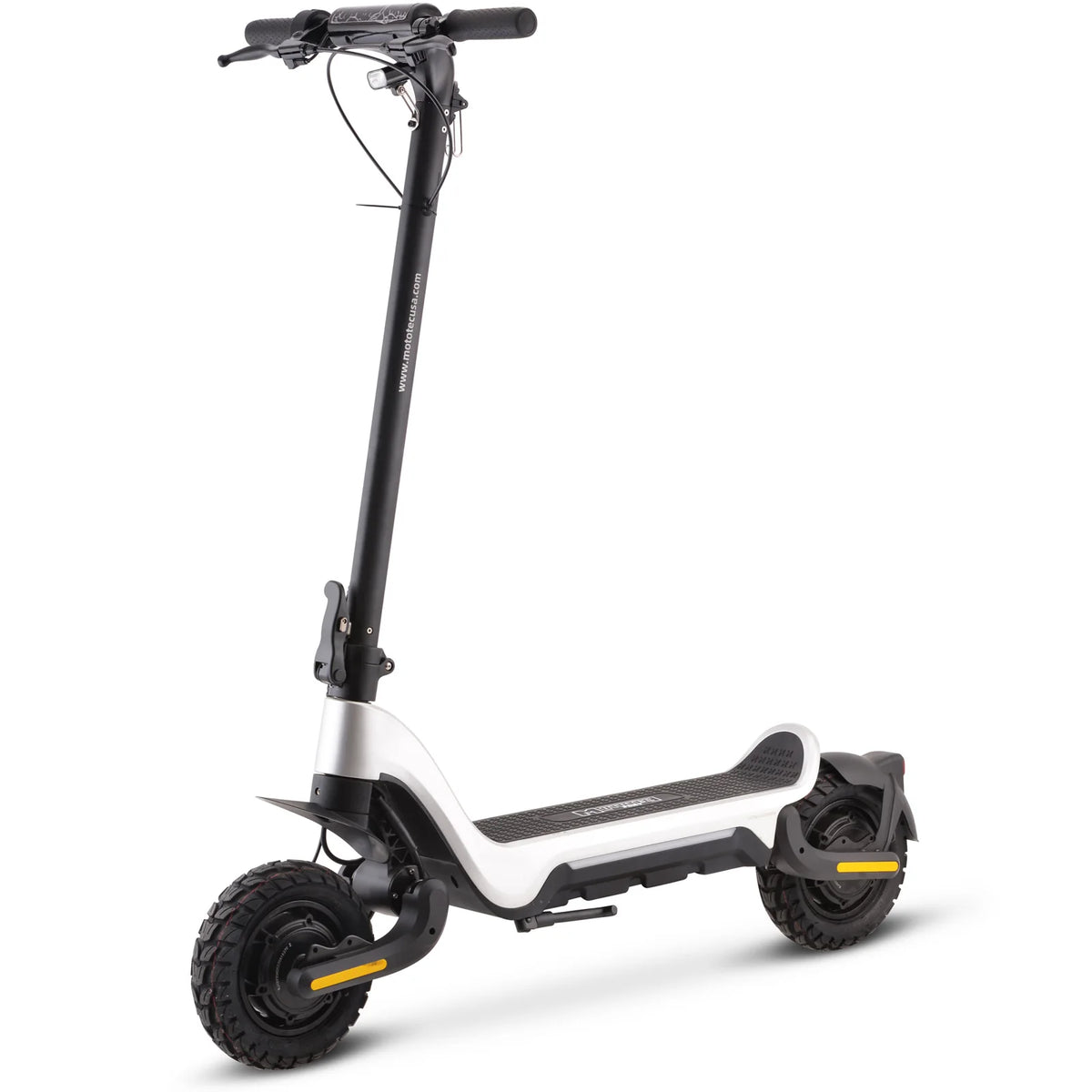 MotoTec Fury 48V 1000W Lithium Electric Scooter — Standard complete product on white background