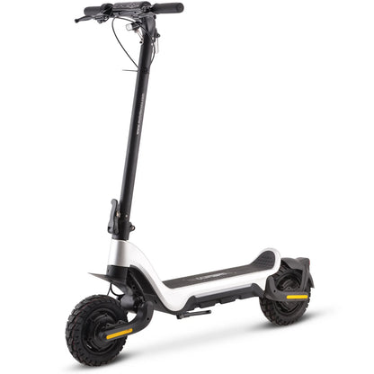 MotoTec Fury 48V 1000W Lithium Electric Scooter — Standard complete product on white background