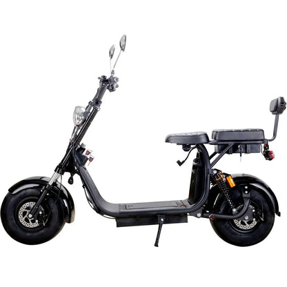 MotoTec Knockout 60V 2000W Lithium Electric Scooter — Black supplier product view 2