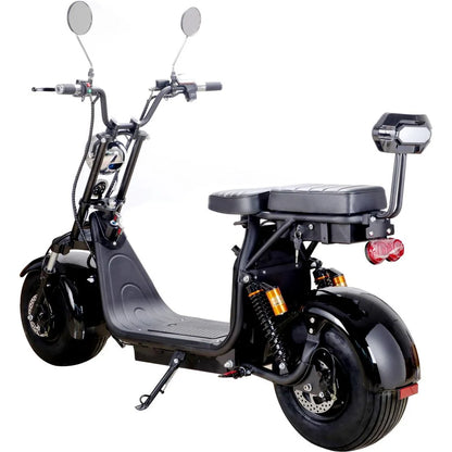 MotoTec Knockout 60V 2000W Lithium Electric Scooter — Black supplier product view 3