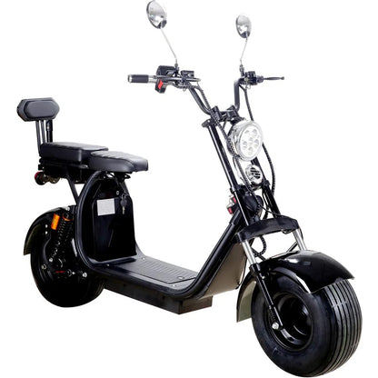 MotoTec Knockout 60V 2000W Lithium Electric Scooter — Black supplier product view 6
