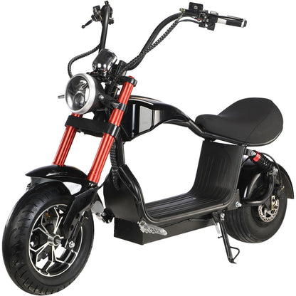 MotoTec Mini Lowboy 48V 800W Lithium Scooter — Black supplier product view 3