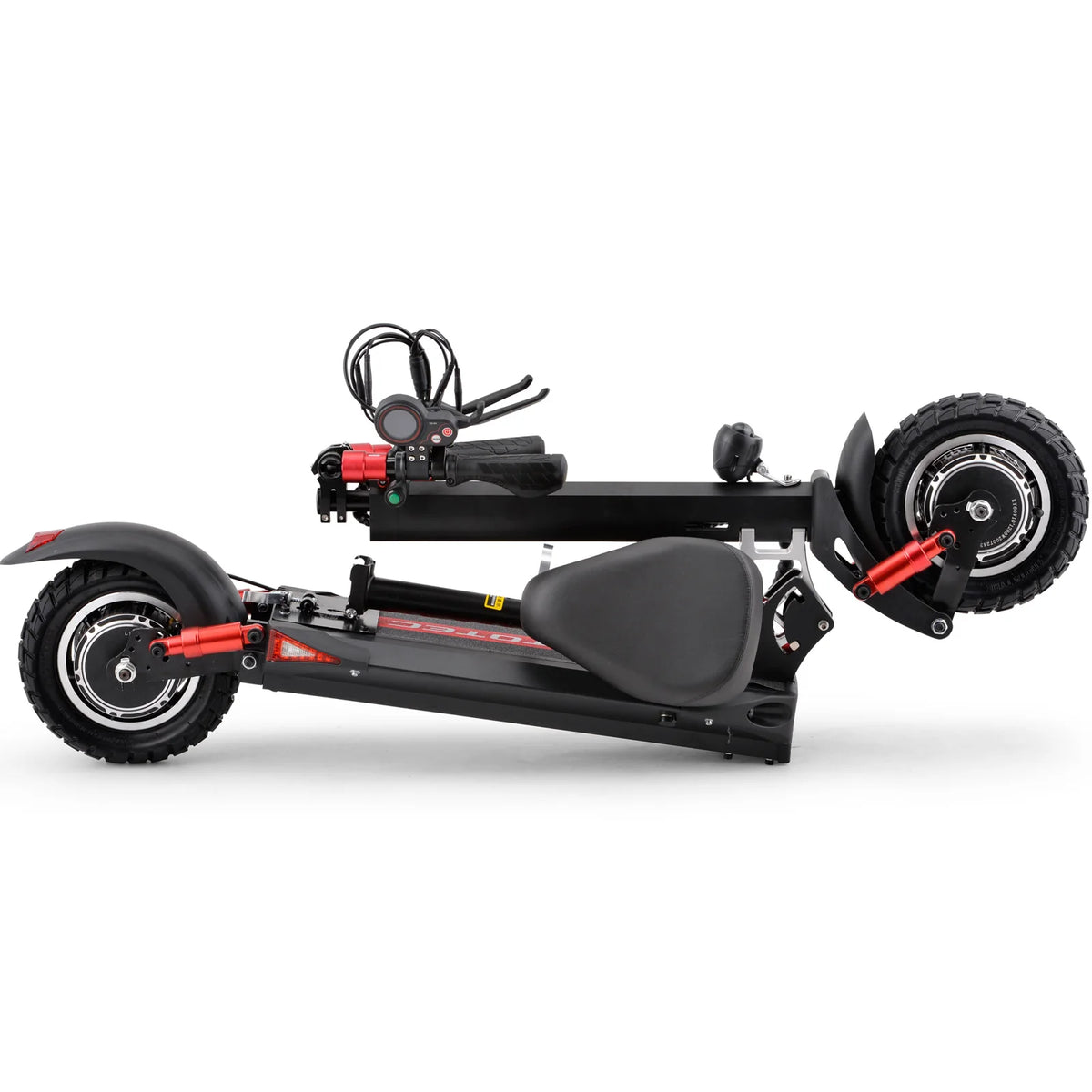 MotoTec Thor 60V 2400W Lithium Electric Scooter — Black supplier product view 6