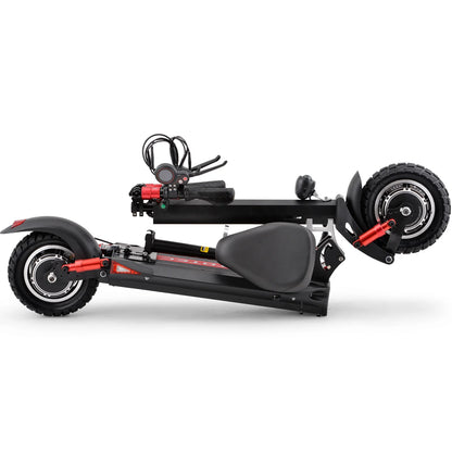 MotoTec Thor 60V 2400W Lithium Electric Scooter — Black supplier product view 6