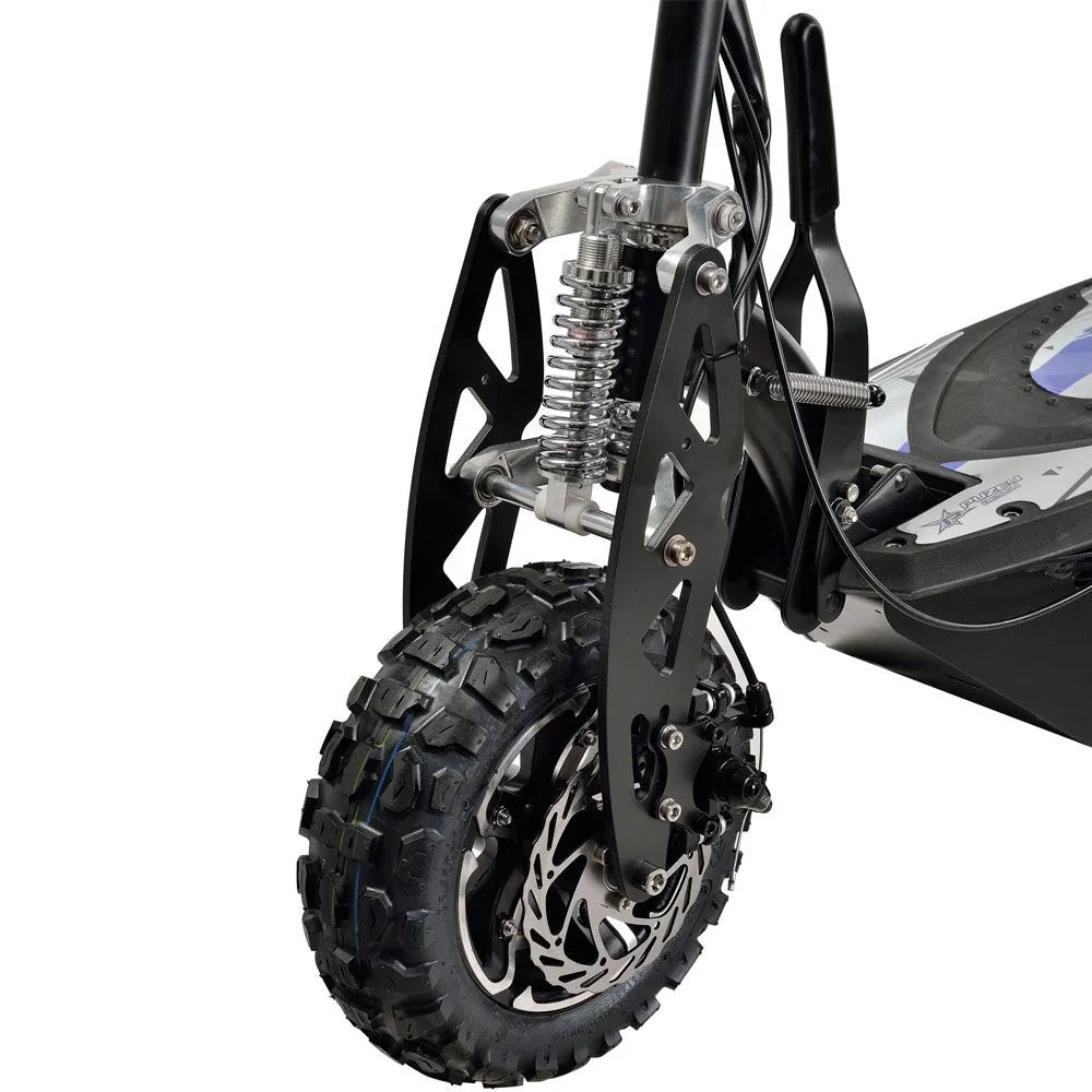 MotoTec/UberScoot 1600W Electric Scooter — Black supplier product view 4
