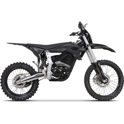 MotoTec Venom 72V 12000W Peak Electric Dirt Bike — Black supplier product view 2