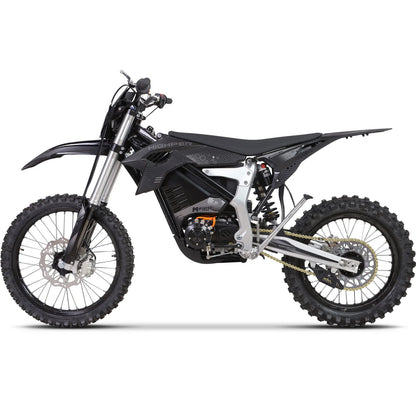 MotoTec Venom 72V 12000W Peak Electric Dirt Bike — Black supplier product view 4