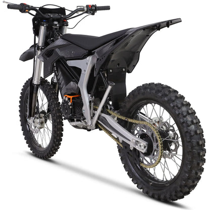 MotoTec Venom 72V 12000W Peak Electric Dirt Bike — Black supplier product view 5