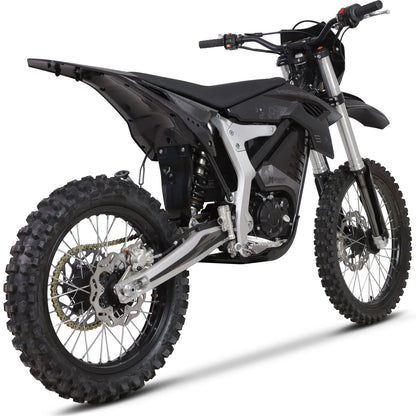 MotoTec Venom 72V 12000W Peak Electric Dirt Bike — Black supplier product view 6