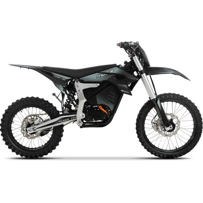 MotoTec Venom 72V 30000W Peak Electric Dirt Bike — Black supplier product view 6