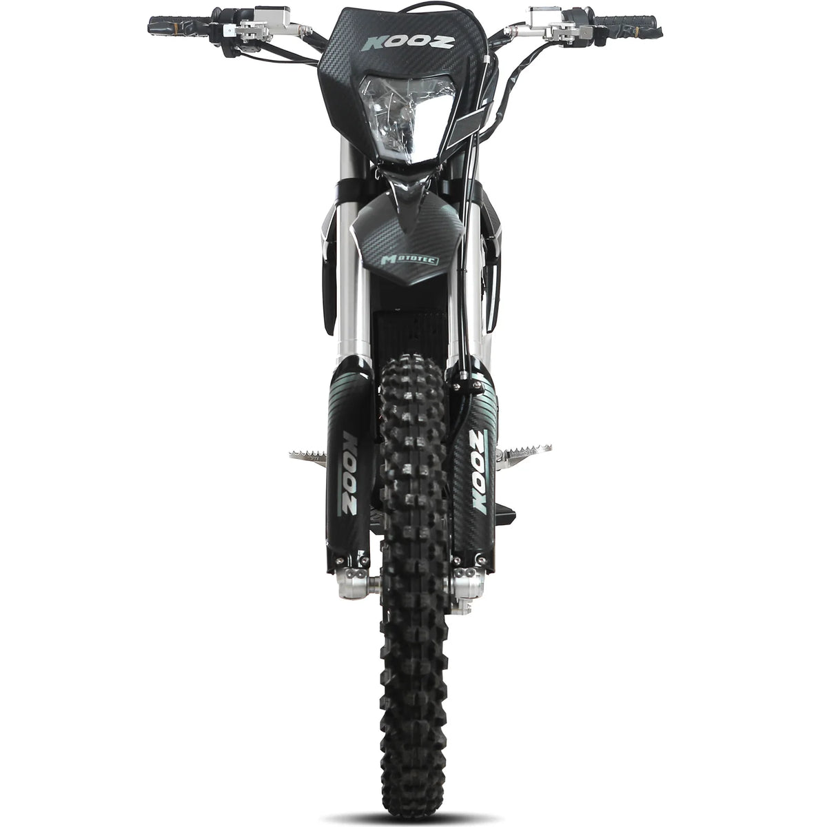 MotoTec Venom 72V 30000W Peak Electric Dirt Bike — Black supplier product view 7