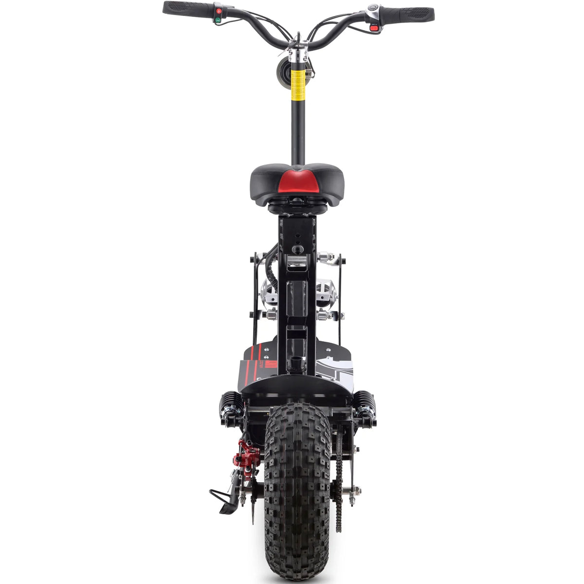 MotoTec Vulcan 48V 1600W Electric Scooter — Black supplier product view 6