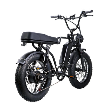 NAKTO F2 Plus electric bike alternate side view