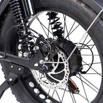 NAKTO F2 Plus hydraulic disc brake detail