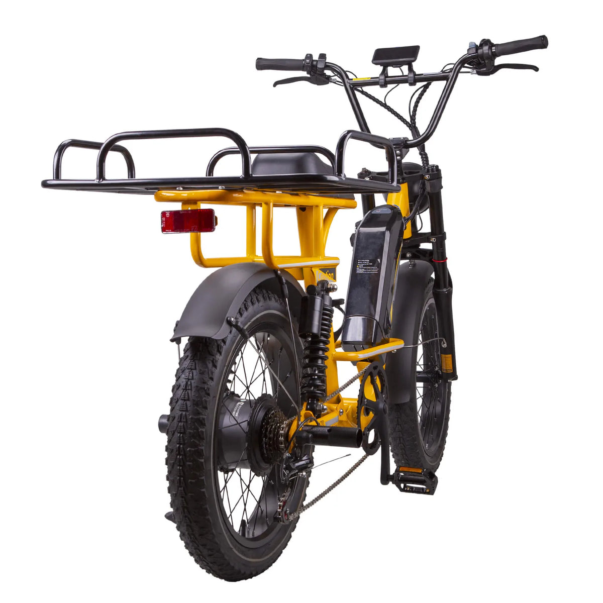 NAKTO F4 cargo electric bike side profile
