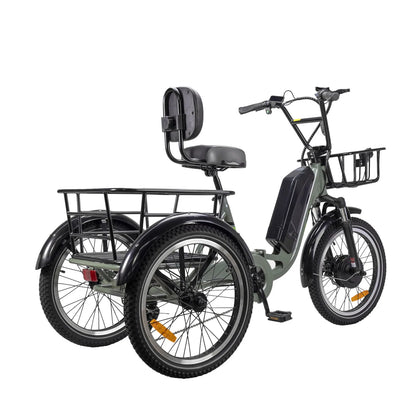 NAKTO S02 adult electric trike alternate view