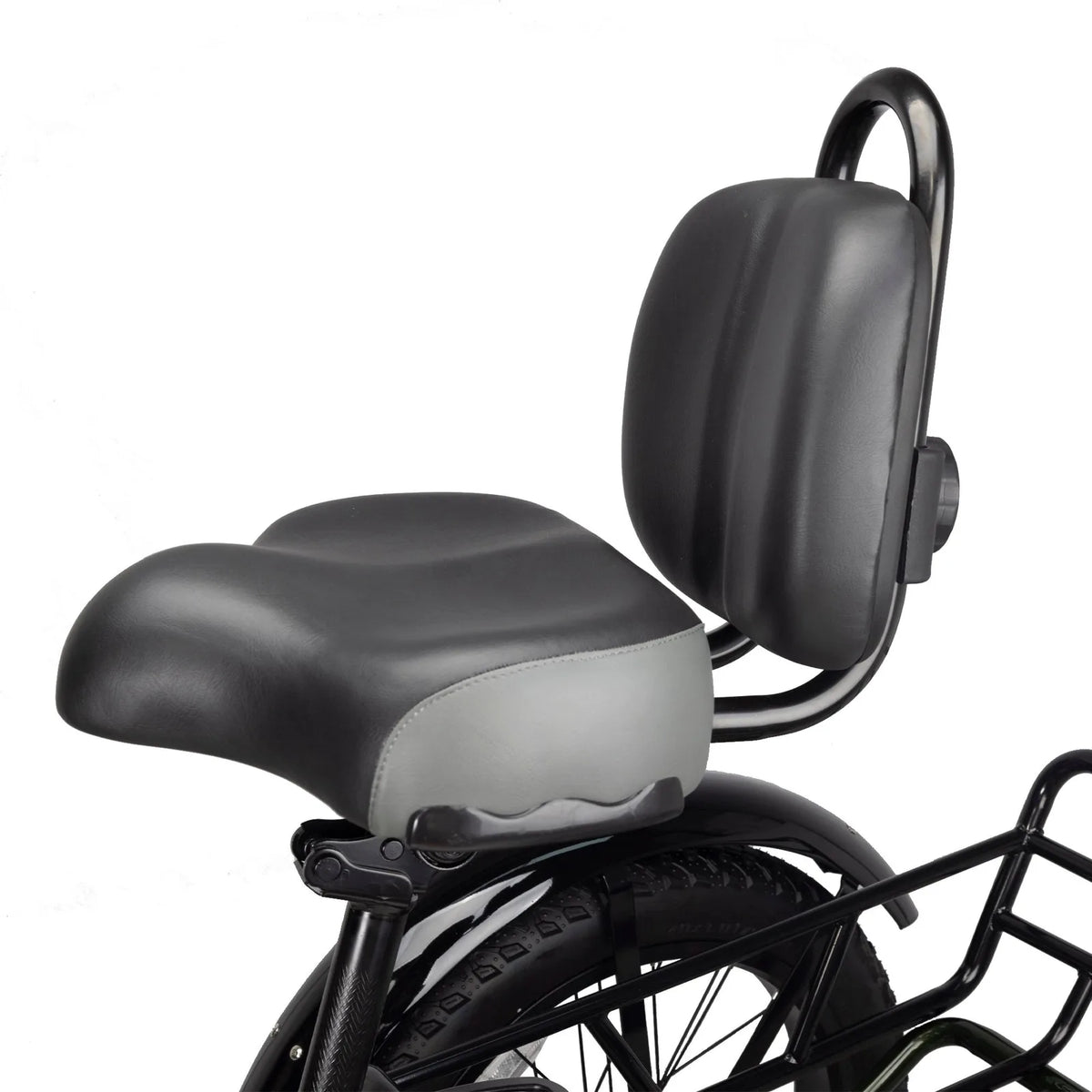 NAKTO S03 comfort saddle and backrest detail