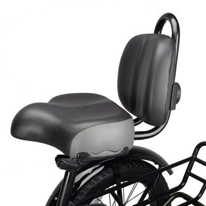 NAKTO S03 comfort saddle and backrest detail