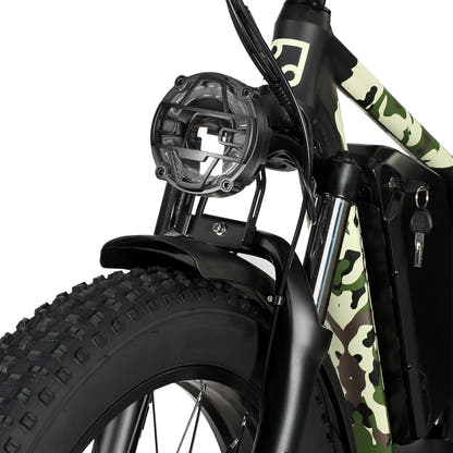 PHILODO Forester headlight and suspension fork