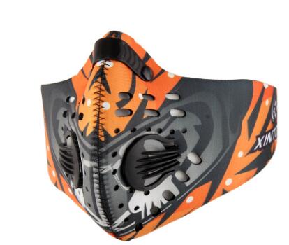 Printed Cycling Face Mask