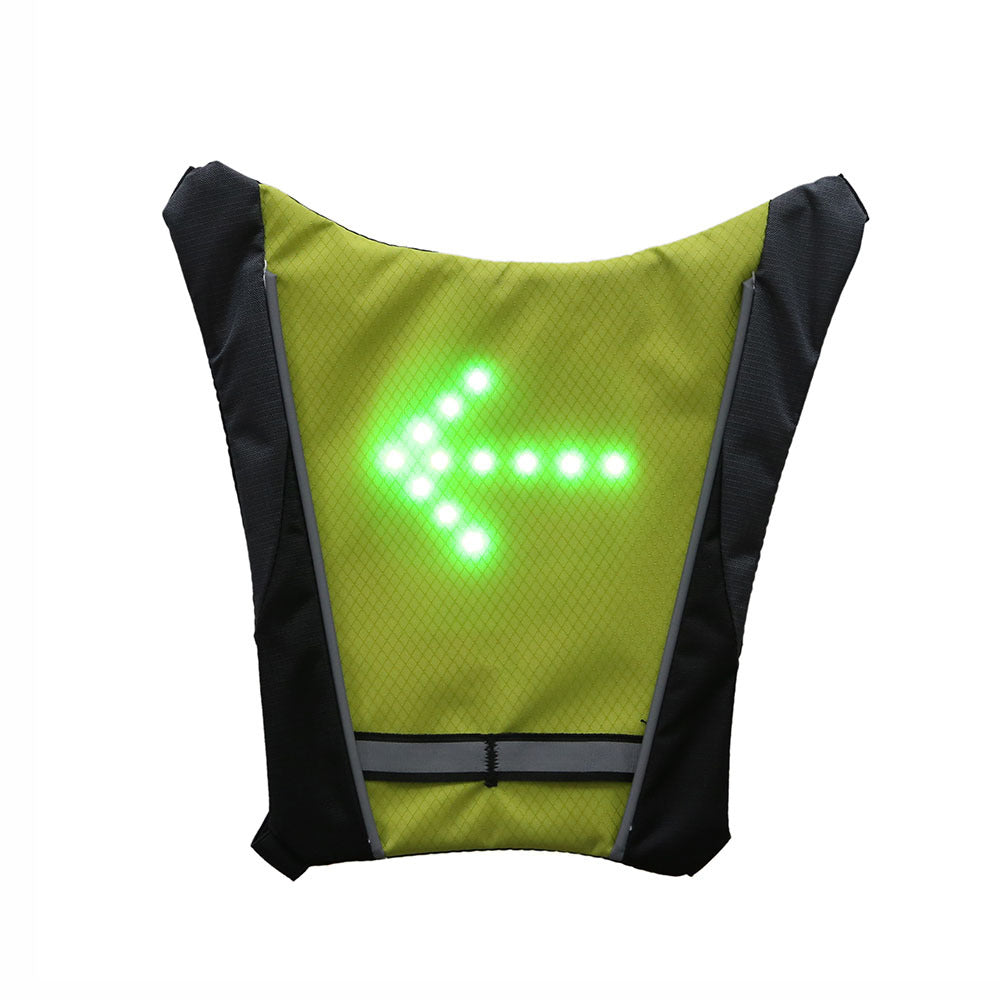 LED Cycling Turn-Signal Vest