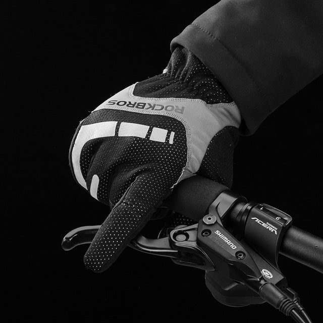 Fleece-Lined Winter Cycling Gloves