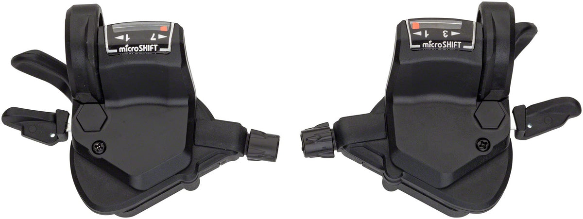 microSHIFT Mezzo Thumb-TAP 7-Speed Shifter Set