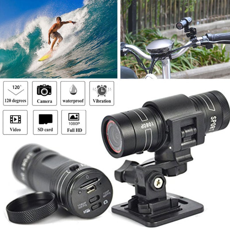 Cycling camera controls, connection ports and mounting demonstration