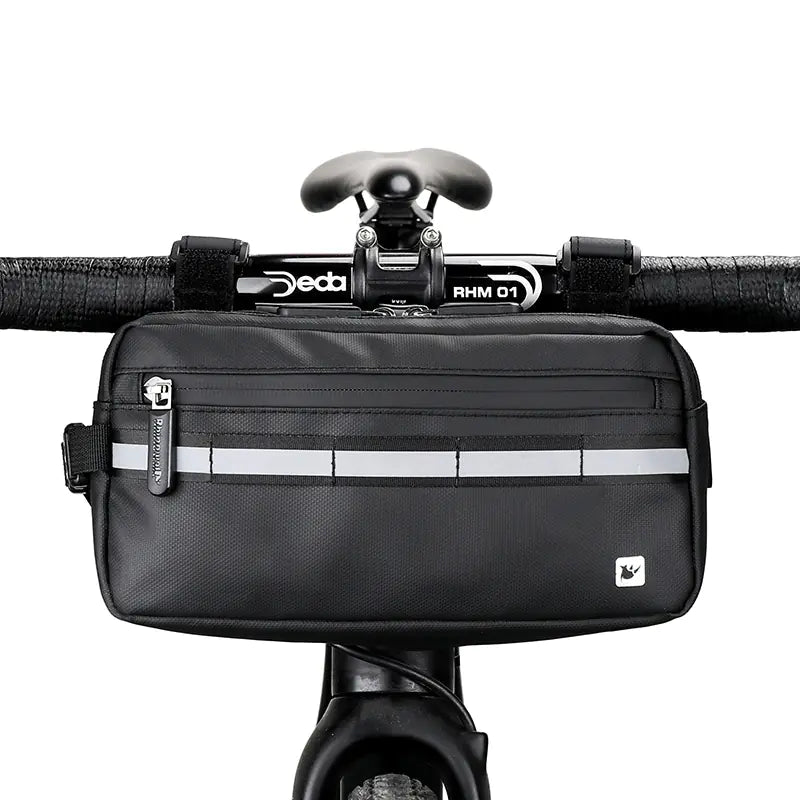 Black — Bicycle Handlebar Storage Bag — Three Colours