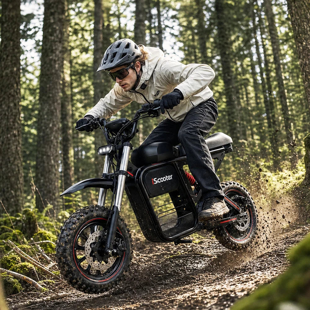 iScooter DX5 Max Electric Dirt Bike