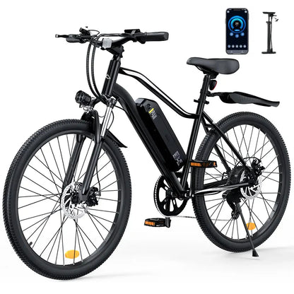 iScooter EB3S city electric bike in Black