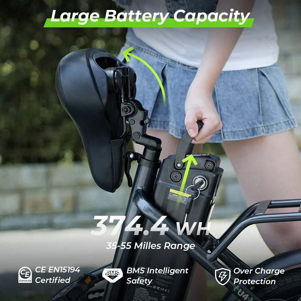 iScooter U4 Folding Electric Bike – product detail