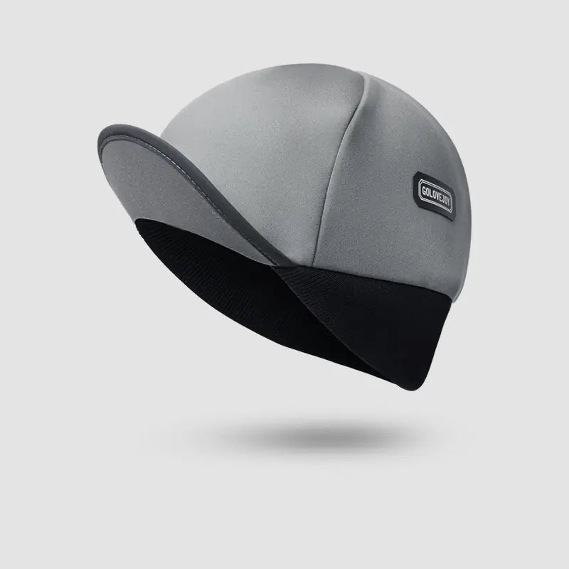 Grey — Cycling cap with ear coverage