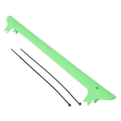 Green/222x20x0.3mm — Bicycle chainstay protector