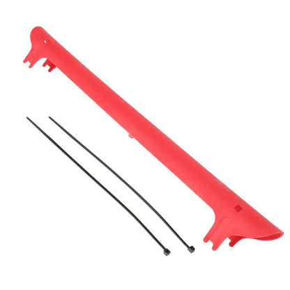 Red/222x20x0.3mm — Bicycle chainstay protector