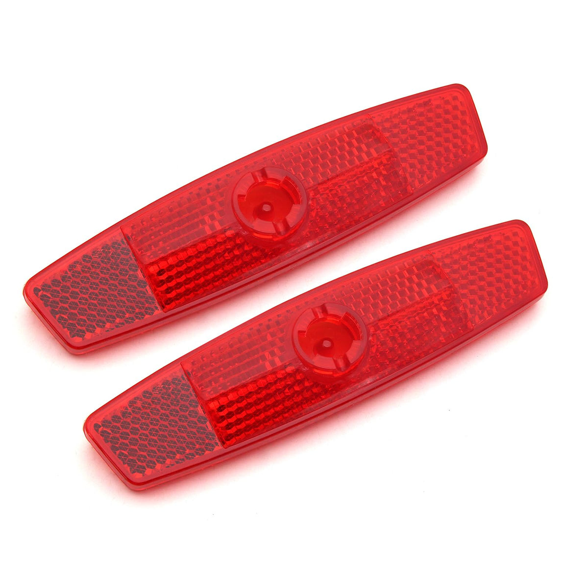 Rapeiny Red Wheel Reflectors - Pair