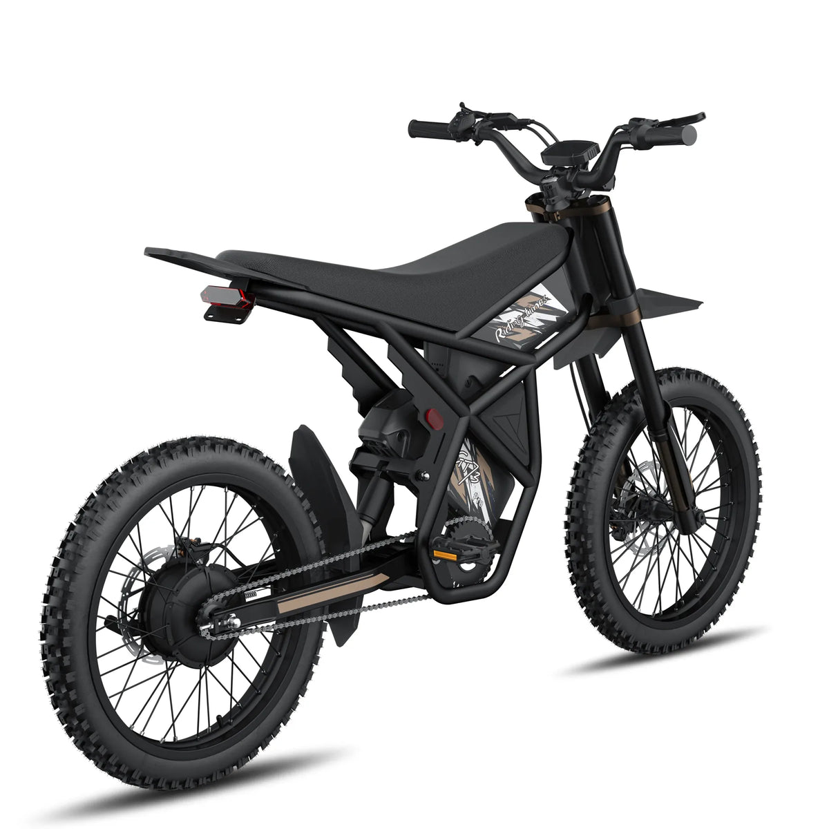 Riding Times GT73 Pro full suspension frame detail