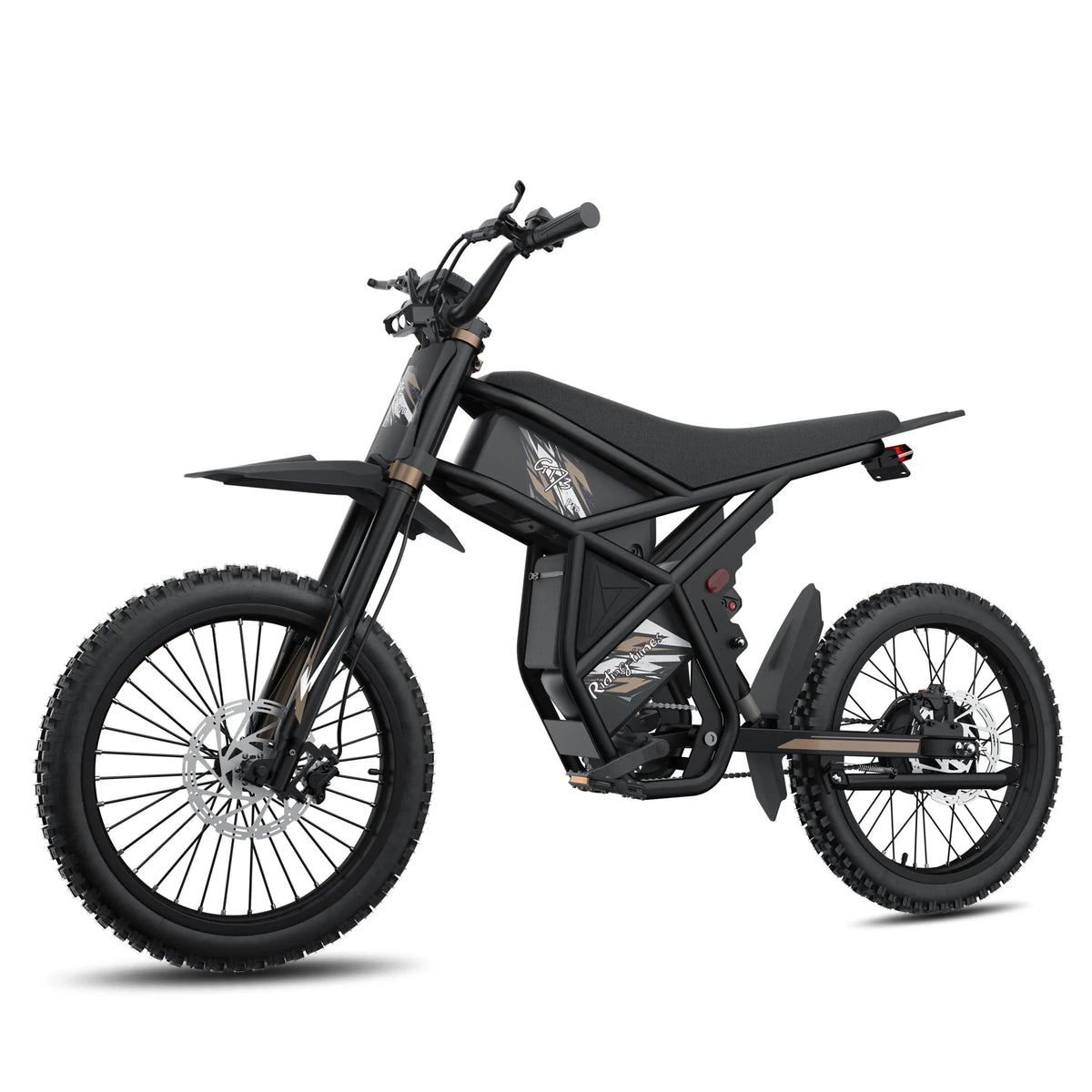 Riding Times GT73 Pro rear motor and drivetrain detail