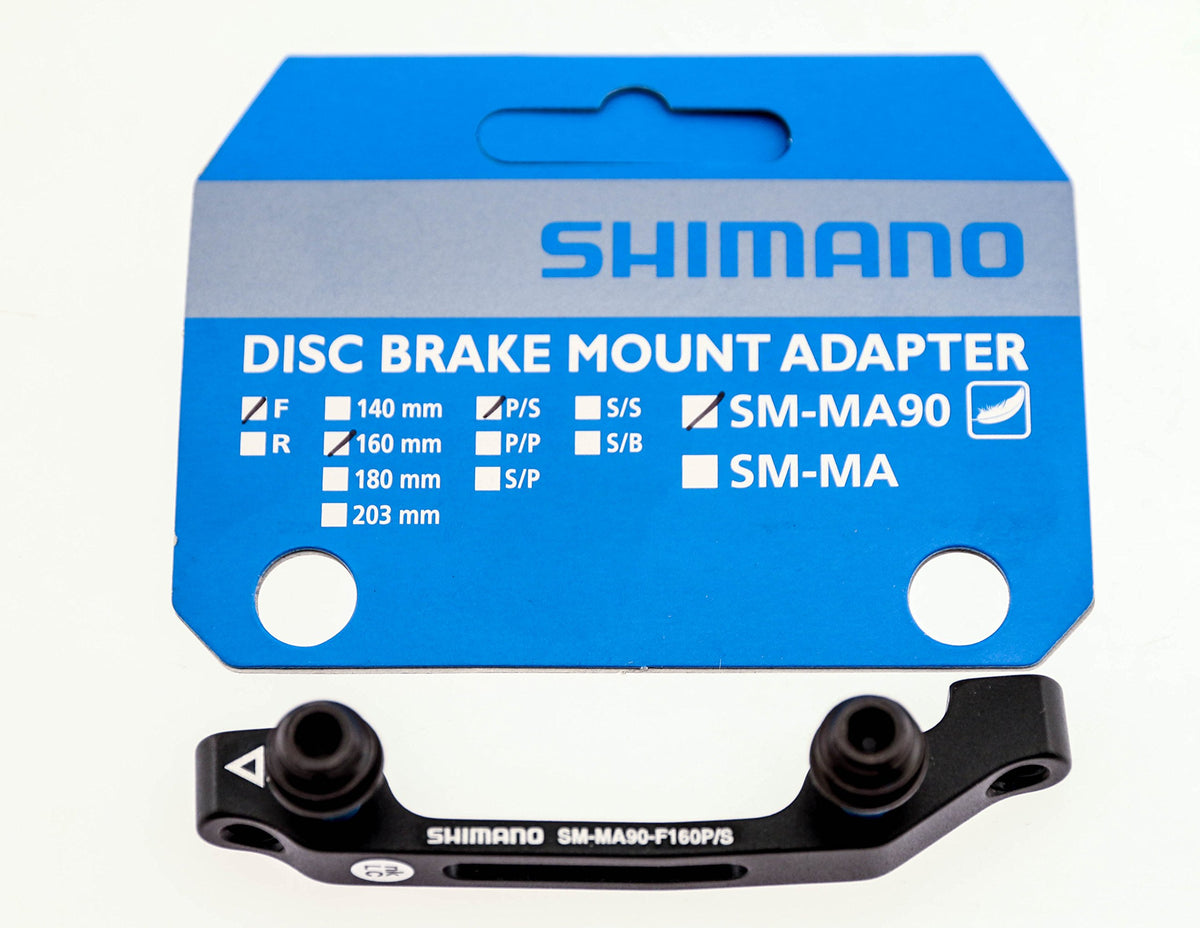 Shimano MA-90 Front Disc Brake Adapter - 160mm