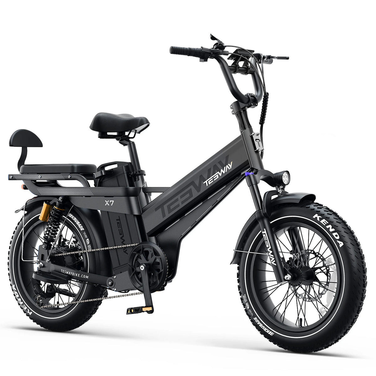 TESWAY X7 Pro electric bike alternate colour view
