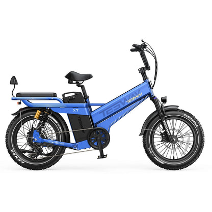 TESWAY X7 Pro component and frame detail