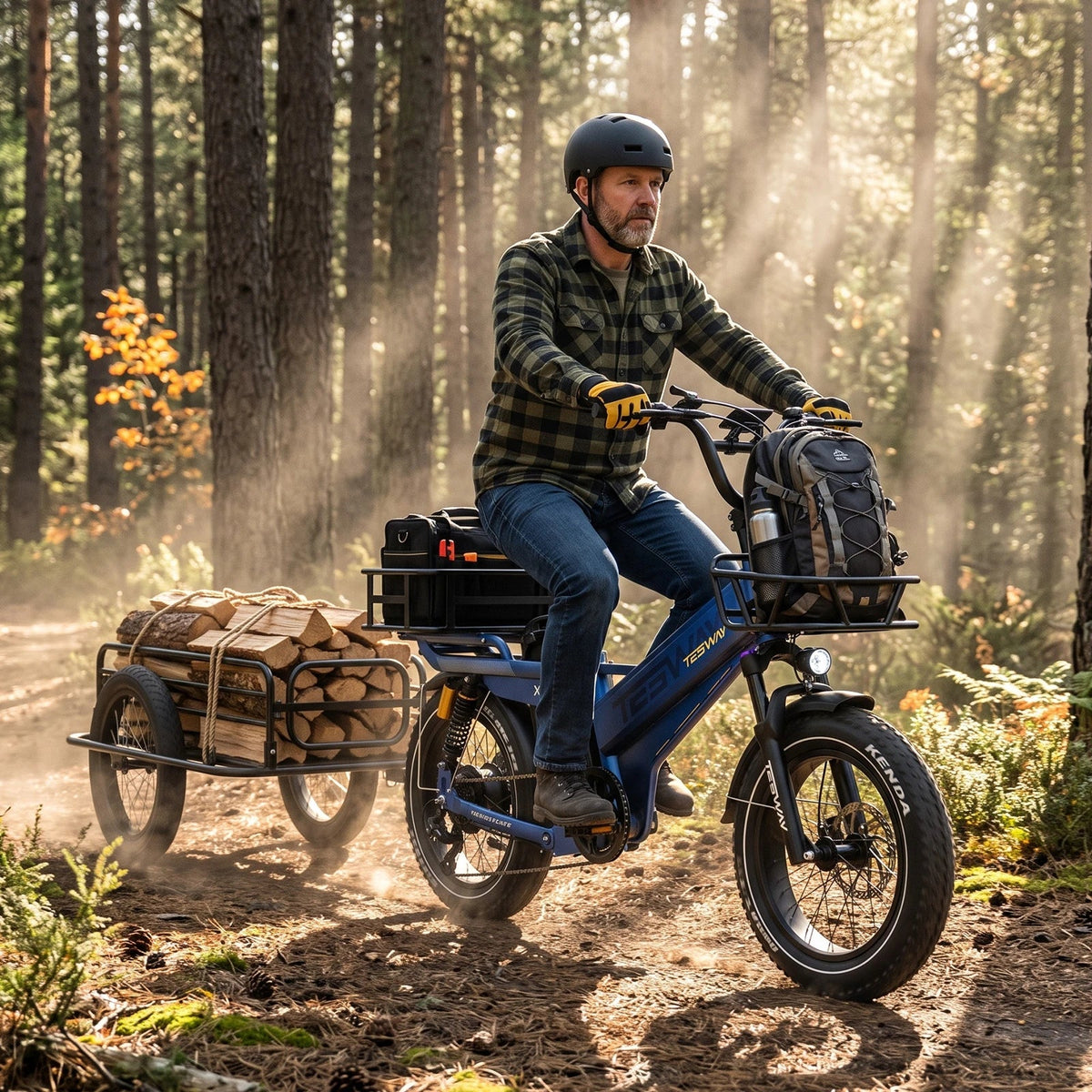 TESWAY X7 Pro all-terrain riding feature