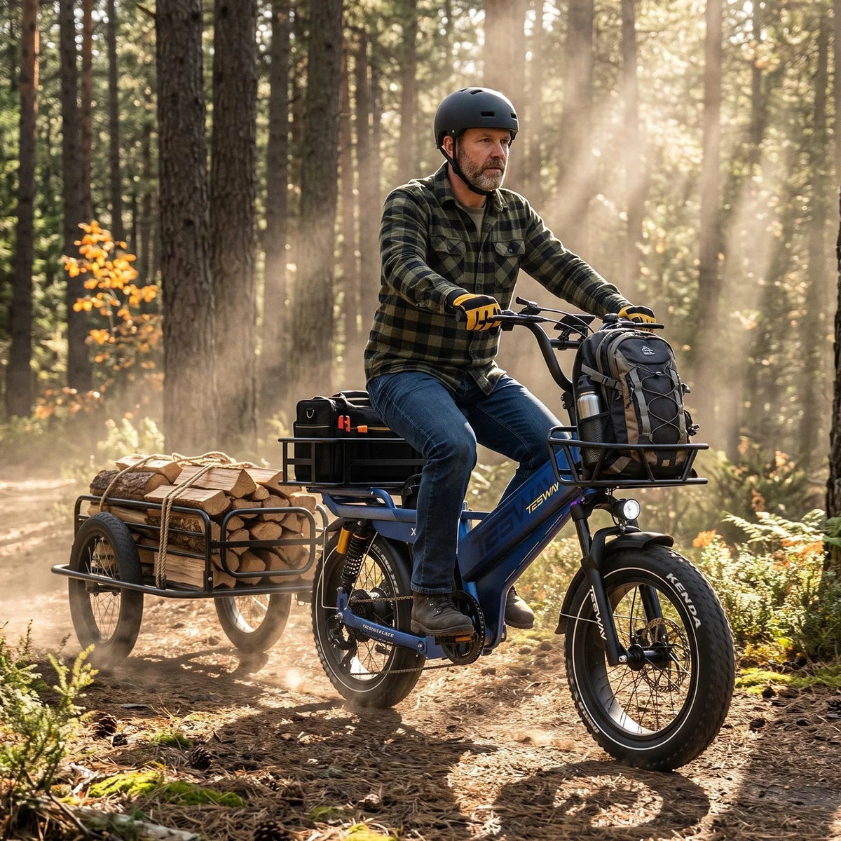 TESWAY X7 Pro all-terrain riding feature