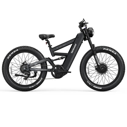 TESWAY X9 Ultra electric bike frame detail