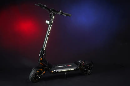 TEVERUN blade mini pro 2026 full scooter view with lighting