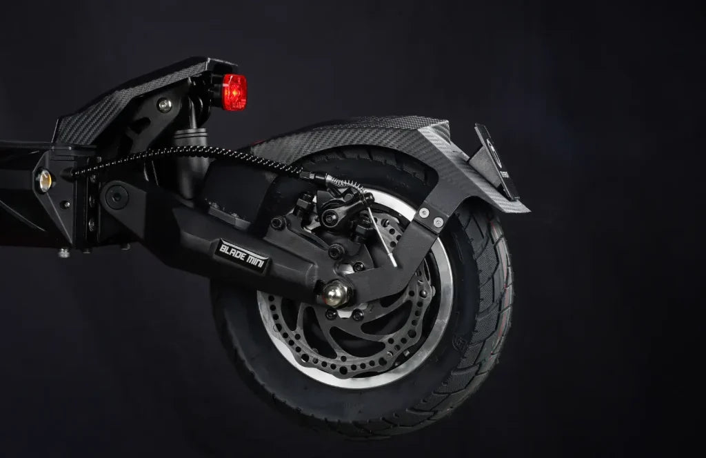 TEVERUN blade mini pro 2026 rear motor, disc brake and suspension