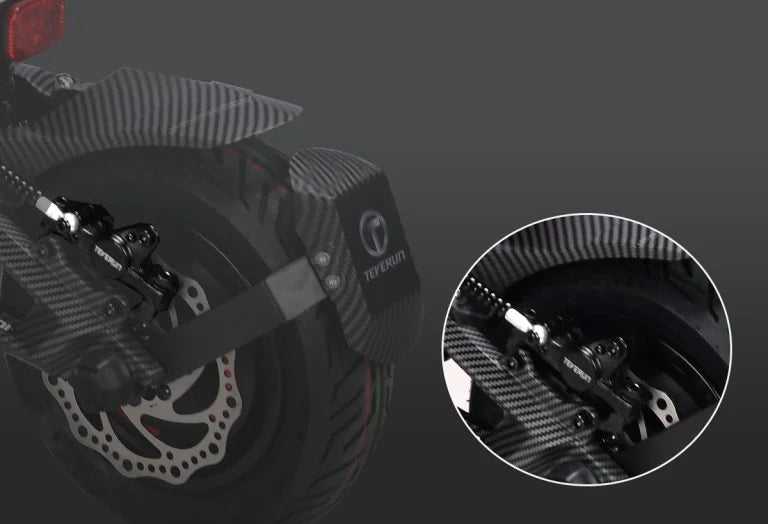 TEVERUN fighter mini pro 2026 hydraulic brake detail