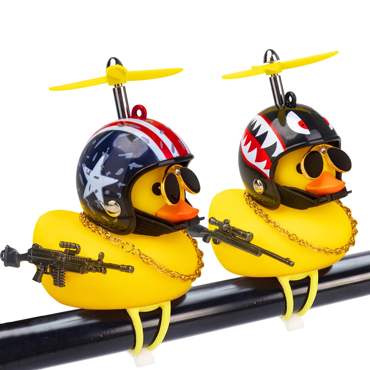 wonuu Rubber Duck Bicycle Decorations - Pair