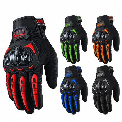 Full-Finger Riding Gloves — Size and Colour Options