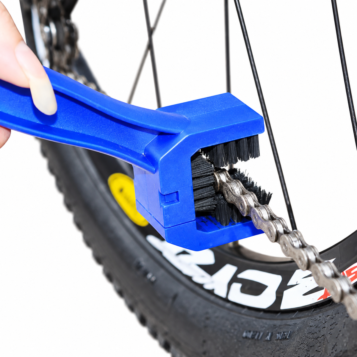 Bicycle Cleaning Brush & Chain Cleaner Set